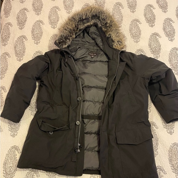 Michael Kors men’s size 3XL black winter coat, worn once, new condition - Picture 3 of 3